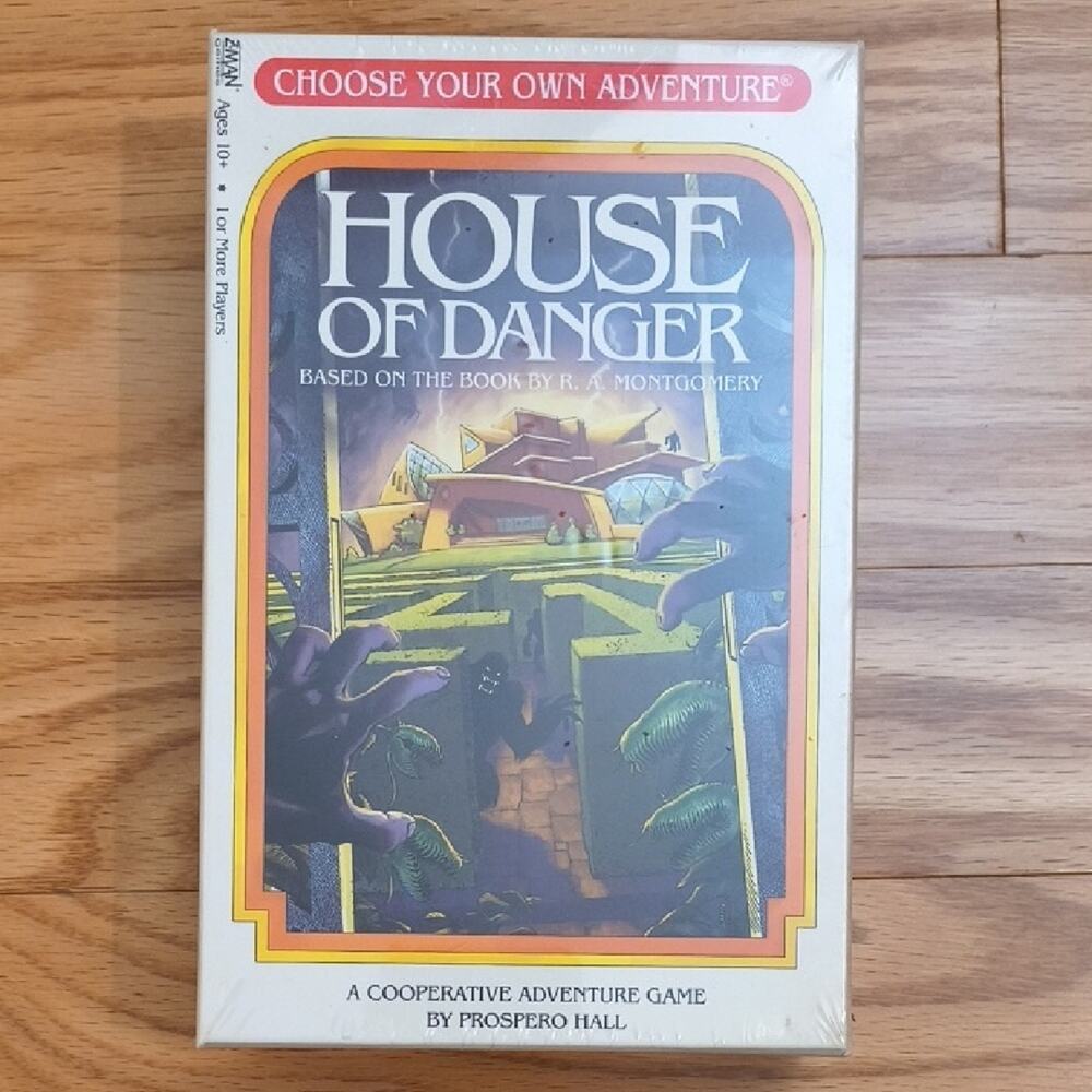 Choose Your Own Adventure House of Danger Adventure Game Ages 10+ Players 1+ NWT